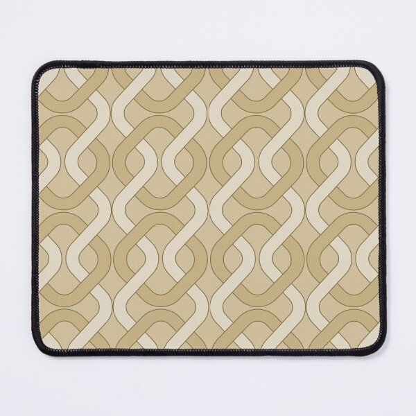 Item preview, Seamless retro chain weave beige designed and sold by ChimaHome.