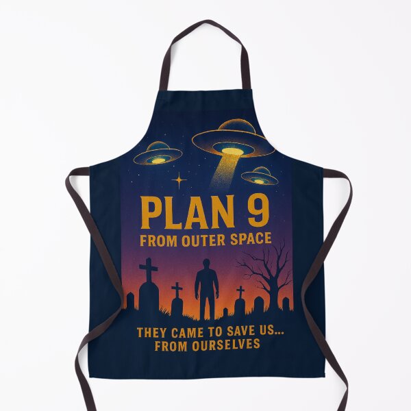 Item preview, Plan 9 from Outer Space Retro Sci-Fi Poster | Cult Classic Alien Invasion Art designed and sold by VoglR.
