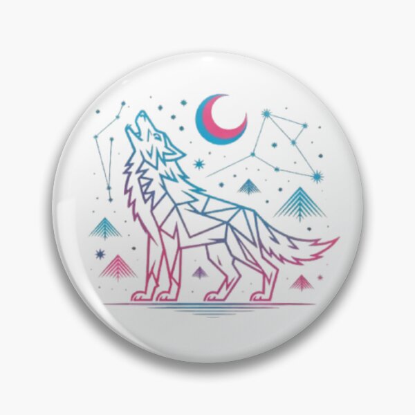 Item preview, Cartoon Wolf of Night designed and sold by wardrop24.
