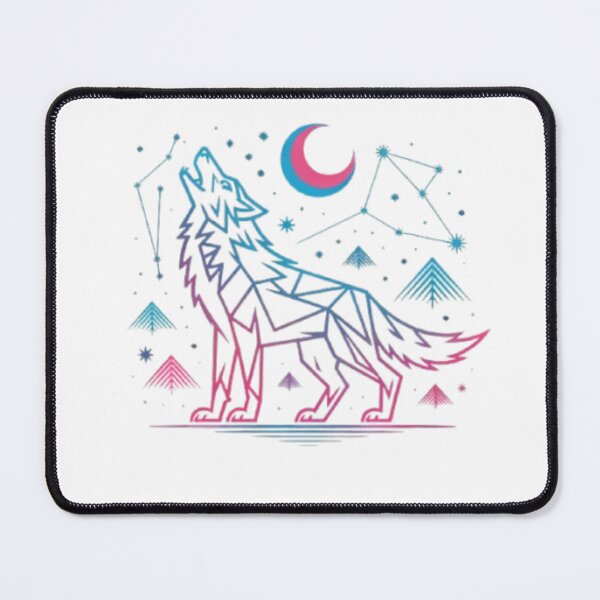 Item preview, Cartoon Wolf of Night designed and sold by wardrop24.
