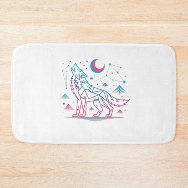 Item preview, Cartoon Wolf of Night designed and sold by wardrop24.