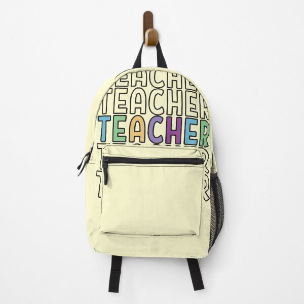 Item preview, Teacher mutitext multicolor designed and sold by Think4Prints.