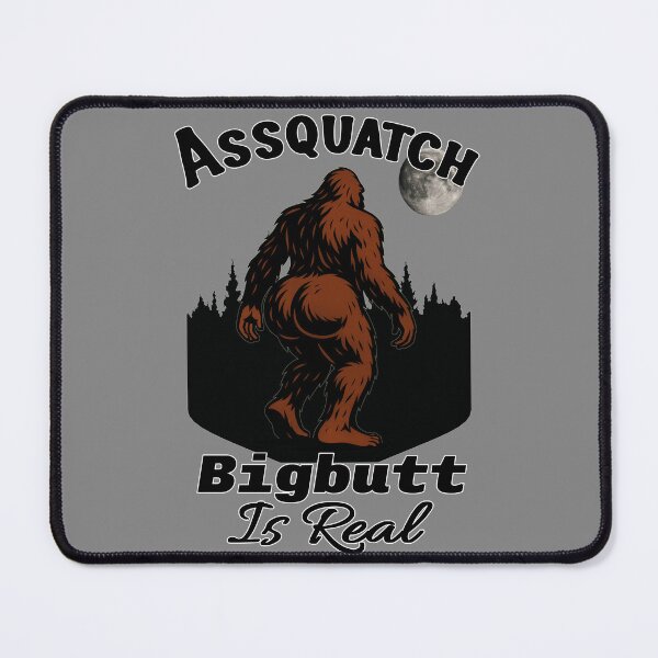 Item preview, Assquatch Bigbutt Cryptid Humor | Cheeky Sasquatch Bigfoot Parody designed and sold by SHHCreations.