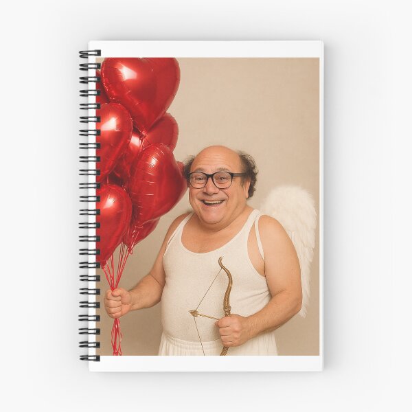 Item preview, Danny devito Cupid Happy Valentine's Day funny prank love heart meme designed and sold by CheeseBlueprint.