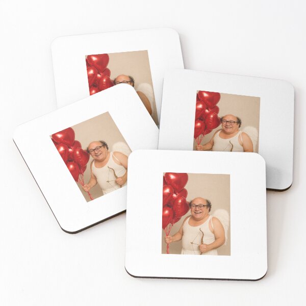 Item preview, Danny devito Cupid Happy Valentine's Day funny prank love heart meme designed and sold by CheeseBlueprint.