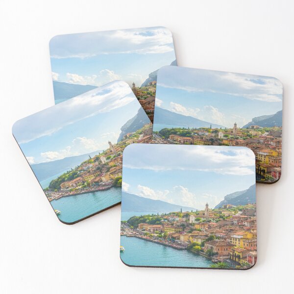 Item preview, Limone sul Garda, Colorful Village Amidst Lake Garda and Alpine Cliffs designed and sold by Stefano Orazzini.