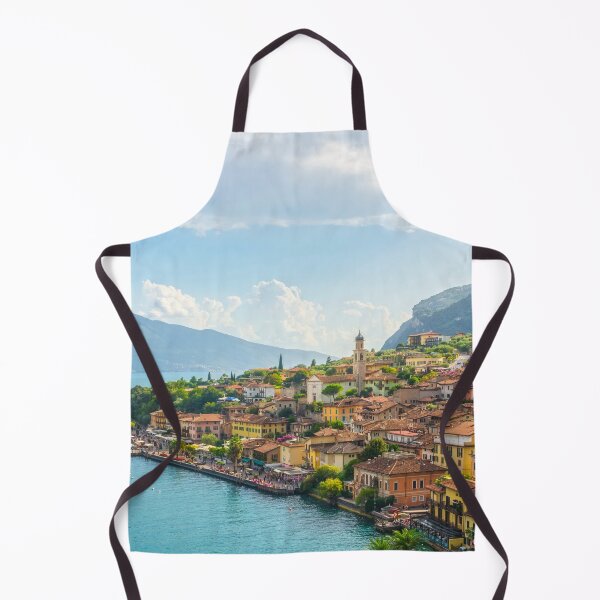 Item preview, Limone sul Garda, Colorful Village Amidst Lake Garda and Alpine Cliffs designed and sold by Stefano Orazzini.