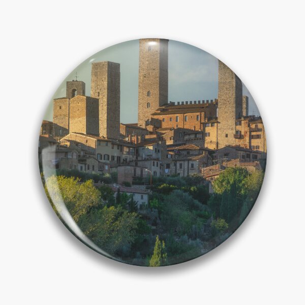 Item preview, The Medieval Manhattan, Golden Sunset Illuminates San Gimignano Towers designed and sold by Stefano Orazzini.