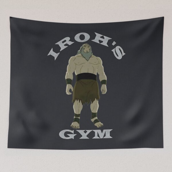 Item preview, Iroh Gym Vintage Workout T-Shirt Avatar The Last Airbender Uncle Iroh Muscle Fan Gift designed and sold by pedri05.