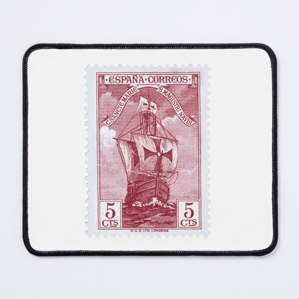 Item preview, Spanish Armada Ship Vintage Postage Stamp designed and sold by red-amber65.