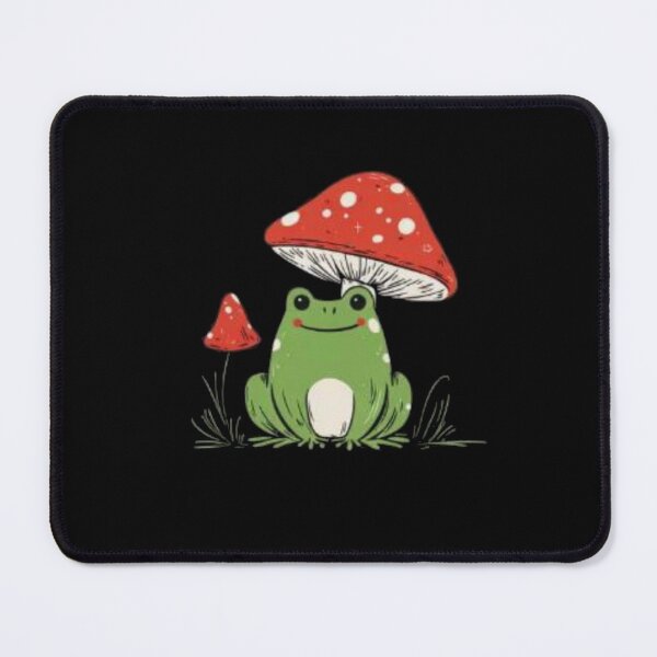 Item preview, Mushroom Hat Kawaii Frog designed and sold by zuzzelek44.