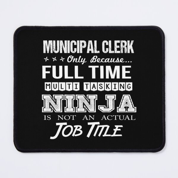 Item preview, Municipal Clerk designed and sold by hzibfldecjq42.