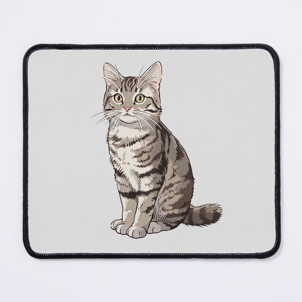 Item preview, Cute Grey Tabby Cat designed and sold by xiao xuans.