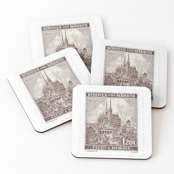 Item preview, Cechy A Morava Vintage Postage Stamp designed and sold by red-amber65.