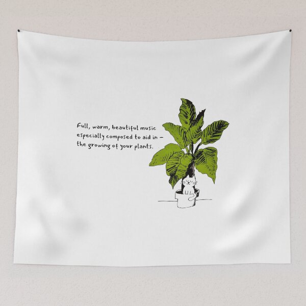 Item preview, Cat Plantasia Mort Garson designed and sold by moyjoystudio.