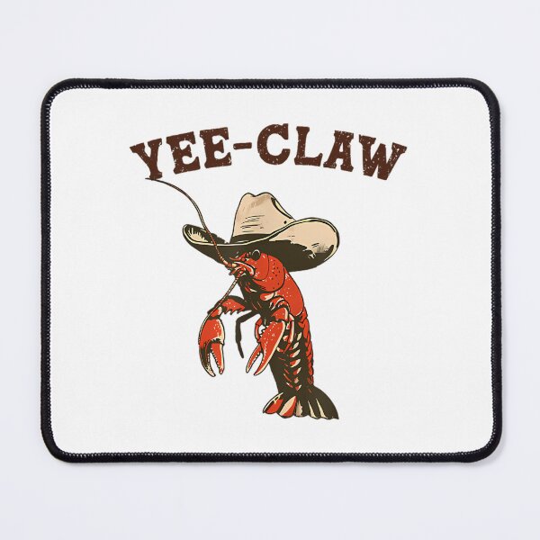 Item preview, Yee-Claw Crawfish Cowboy designed and sold by SiennaWisoky.
