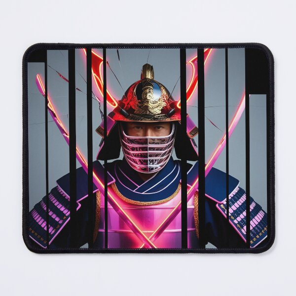 Item preview, Neon samurai with sharp blades 2 designed and sold by Neon G.