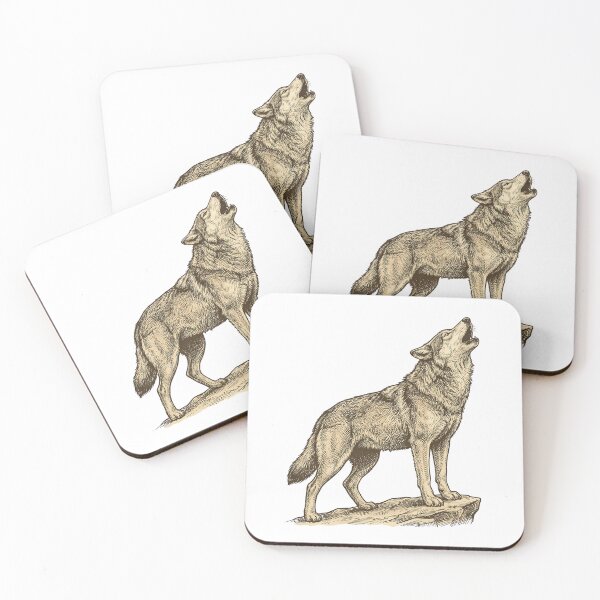 Item preview, Vintage Howling Wolf designed and sold by Patcha..