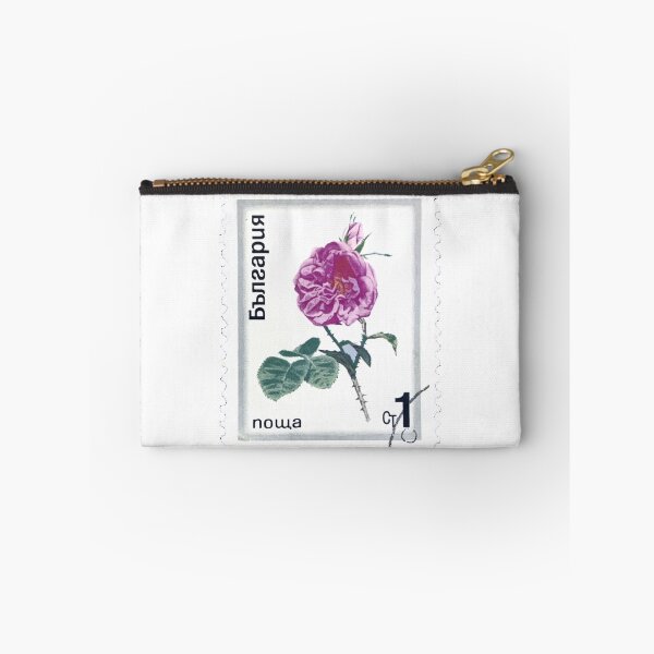 Item preview, Pink Rose Flower Vintage Postage Stamp designed and sold by red-amber65.