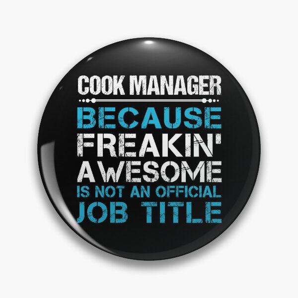 Item preview, Cook Manager designed and sold by hzibfldecjq42.