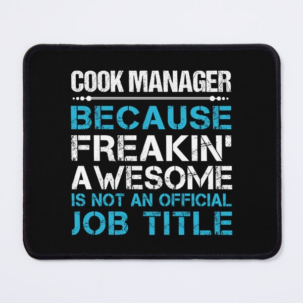 Item preview, Cook Manager designed and sold by hzibfldecjq42.