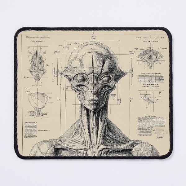 Item preview, Anatomical Study of an Alien Figure designed and sold by lautir.