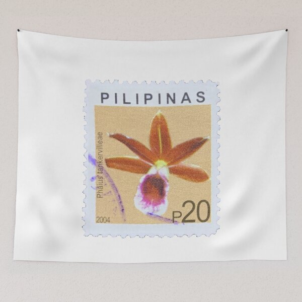 Item preview, Orchid Flower Philippines Postage Stamp designed and sold by red-amber65.