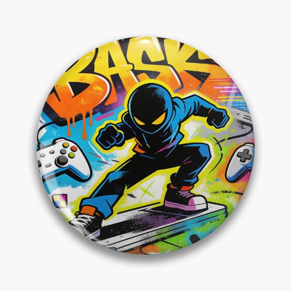Item preview, Graffiti Art of a Gaming Culture Mashup designed and sold by newvisionart191.