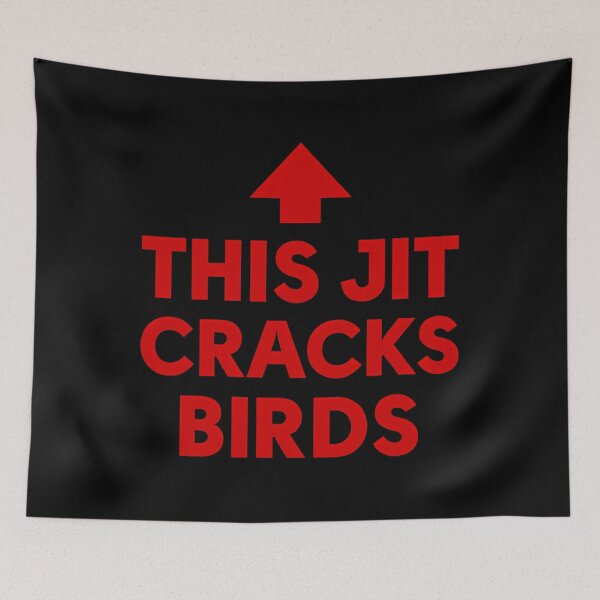 Item preview, This Jit Cracks Birds designed and sold by pingosoljga09.