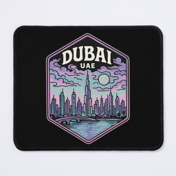 Item preview, Dubai United Arab Emirates Pastel designed and sold by TomFrontierArt.
