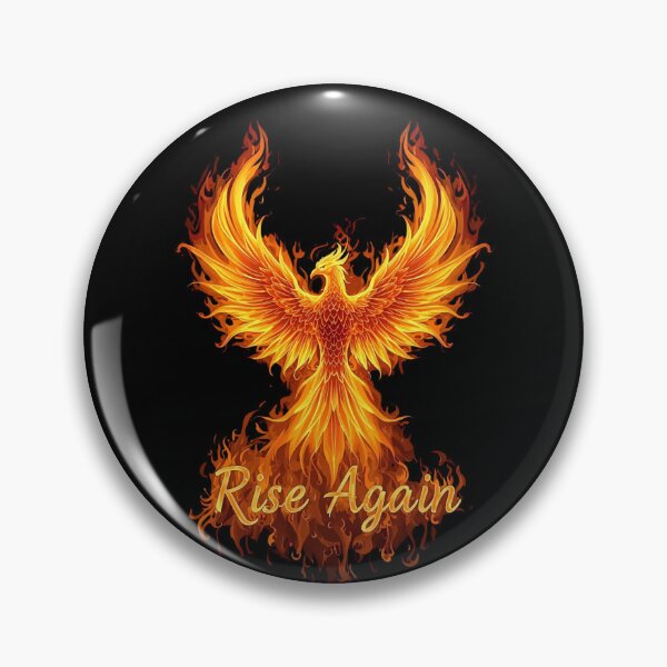 Item preview, Phoenix rising from flames Rise Again 2 designed and sold by Neon G.