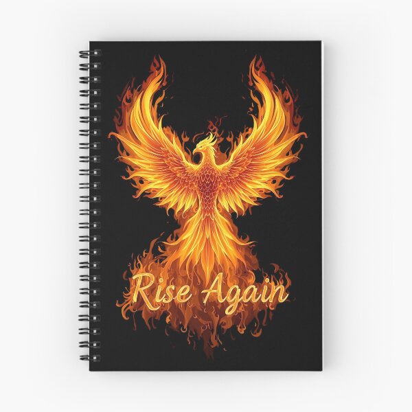 Item preview, Phoenix rising from flames Rise Again 2 designed and sold by Neon G.