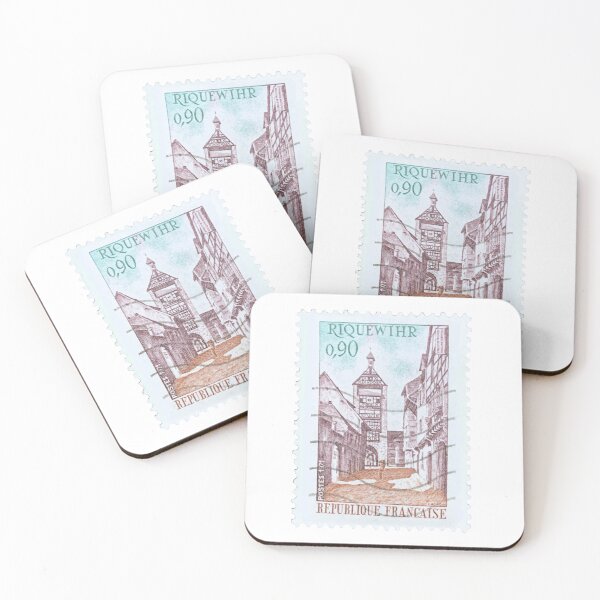 Item preview, French France Riquewihr Vintage Postage Stamp designed and sold by red-amber65.