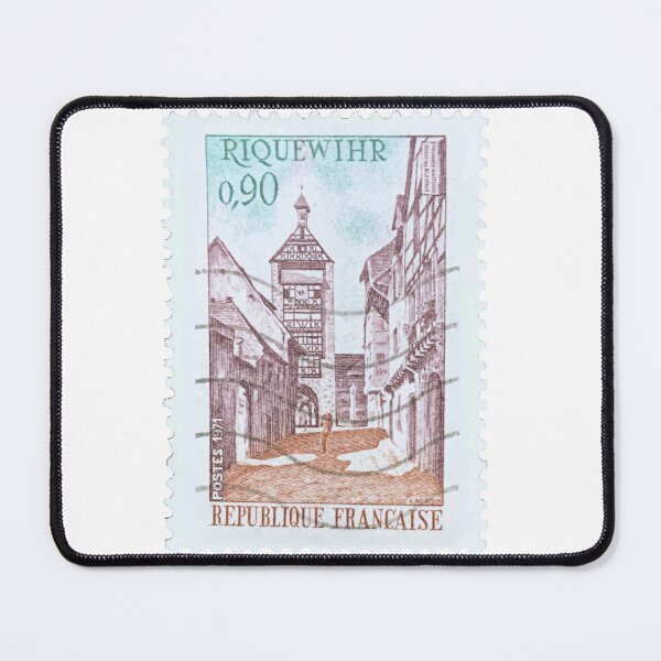 Item preview, French France Riquewihr Vintage Postage Stamp designed and sold by red-amber65.