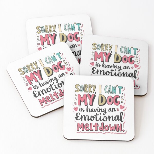 Item preview, funny dog quote design | dramatic dog humor | emotional meltdown pet joke designed and sold by TrackinDaTrends.