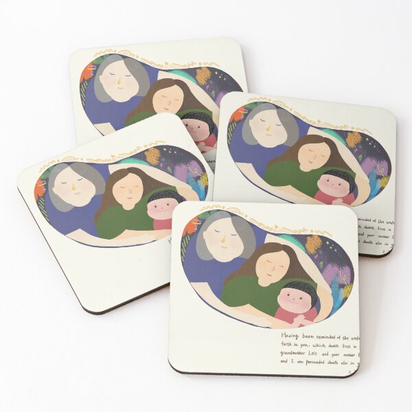 Item preview, Generations of Faith – Grandmother, Mother & Child Christian Illustration designed and sold by Adorebybeccaw.