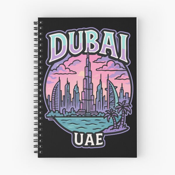 Artikelvorschau, Dubai, Vereinigte Arabische Emirate, Pastellreisen entworfen und verkauft von TomFrontierArt.