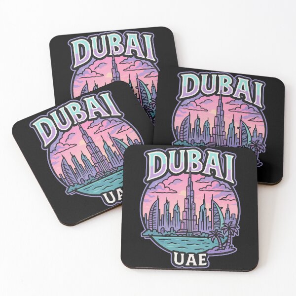 Item preview, Dubai United Arab Emirates Pastel Travel designed and sold by TomFrontierArt.
