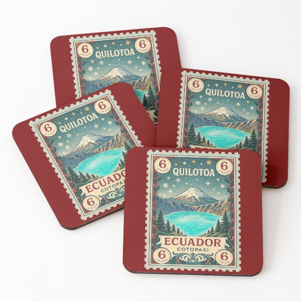 Item preview, Copy of Vicuña Postage Stamp from Ecuador, Chimborazo, Christmas Edition designed and sold by by helaenrose.