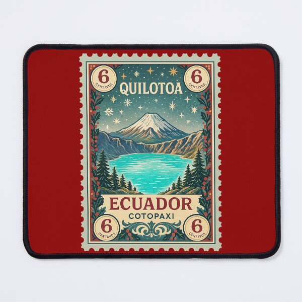 Item preview, Copy of Vicuña Postage Stamp from Ecuador, Chimborazo, Christmas Edition designed and sold by marilustrado.