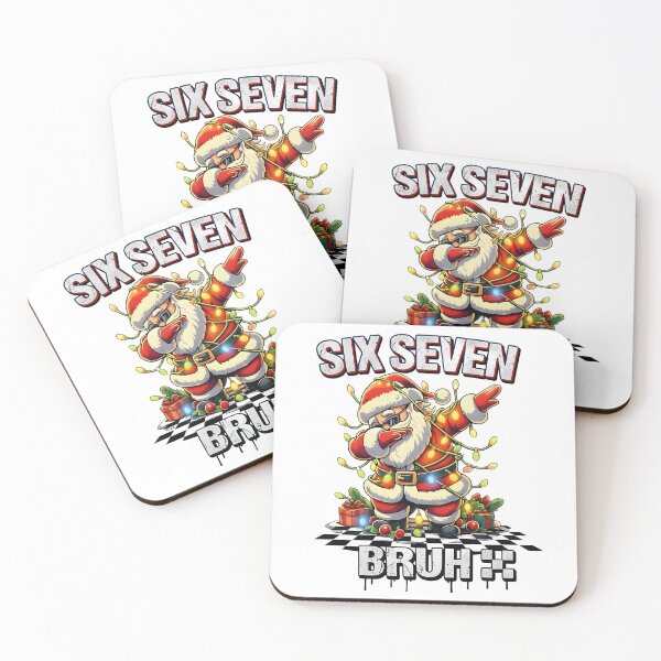 Item preview, Santa Dab – Six Seven Bruh Weihnachtsdesign designed and sold by Inkspire House.