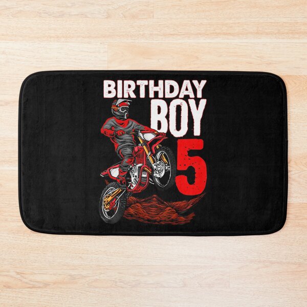 Item preview, Motocross Birthday Motorcycle Themed 5Th Birthday designed and sold by TysonLangosh.