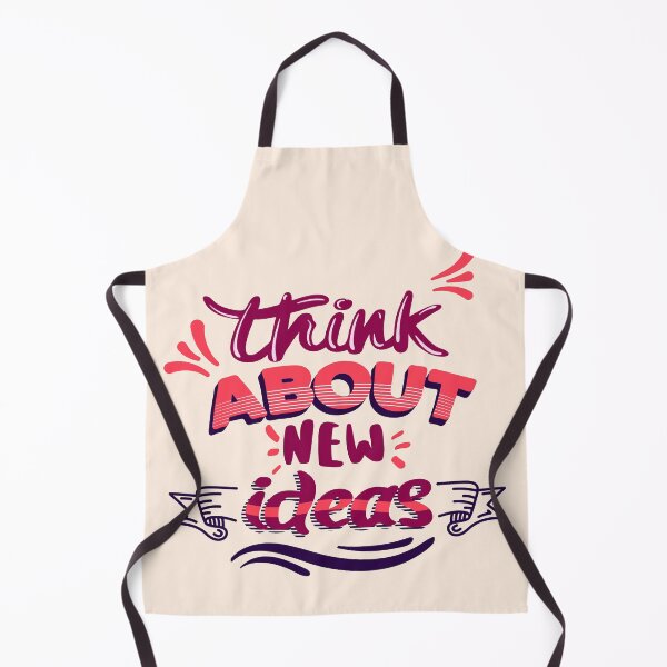 Item preview, Think About New Ideas | Innovation, Creativity & Brainstorming Motivation Design designed and sold by Maltachi Designs.