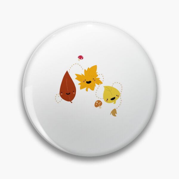 Item preview, Cute Autumn Leaves and Mushrooms Kawaii Fall Design designed and sold by Mason-Pride.