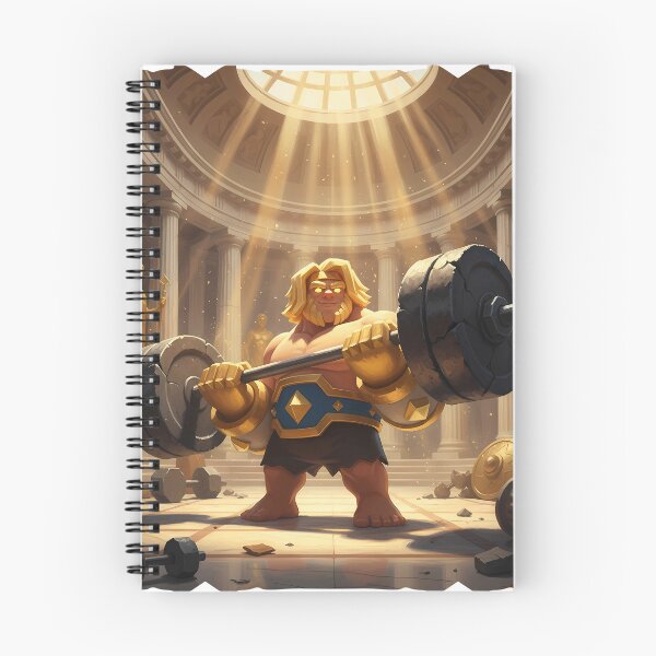 Aperçu de l'œuvre Clash Royale : Héros Géant - Art Académique créée et vendue par Drip stamp.