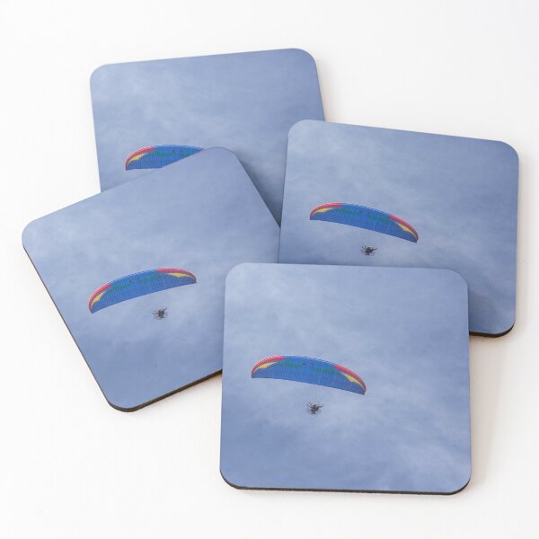 Item preview, paraglider flying over the beach 5 designed and sold by felipequeiroz.