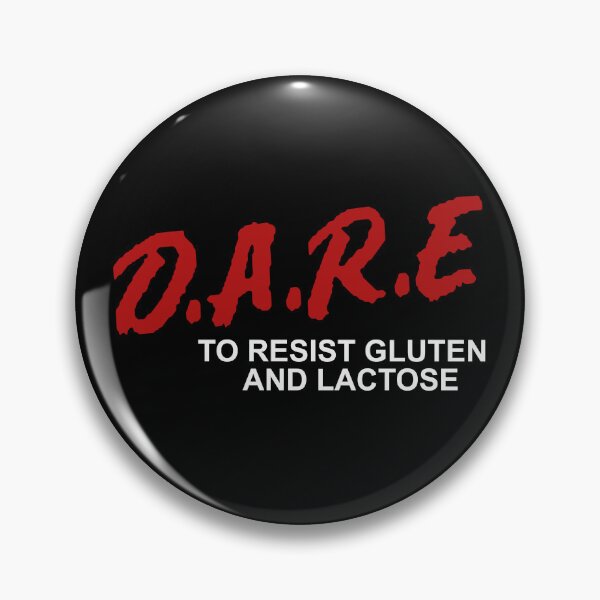 Item preview, DARE To Resist Gluten and Lactose designed and sold by fusedtees.