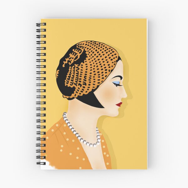 Item preview, A beautiful woman in a vintage style. designed and sold by EmilyDouArt.