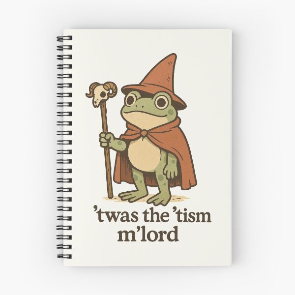 Item preview, Twas The Tism Mlord Funny Autism Frog designed and sold by msmeylin.