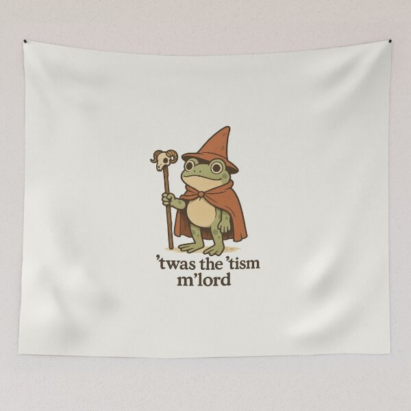 Item preview, Twas The Tism Mlord Funny Autism Frog designed and sold by msmeylin.